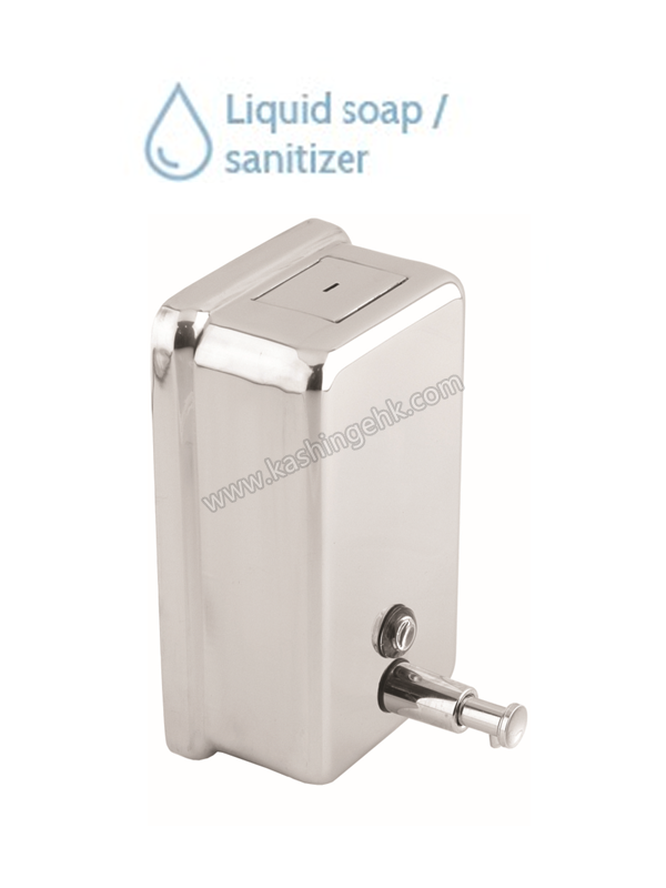 stainless steel AISI 304 liquid soap dispenser明牆皂液器